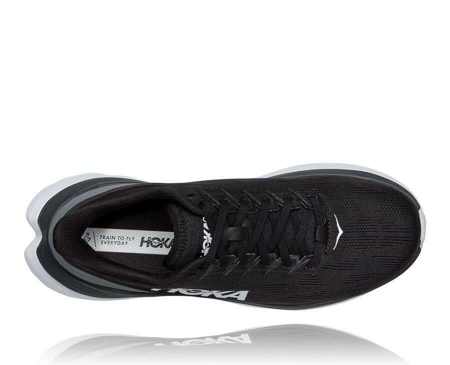 Hoka One One Mach 4 Löparskor Herr - Svarta/Vita - WAIGX-4816